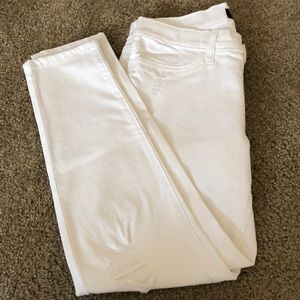 White jeans